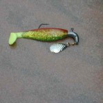 Blinker Gummifisch Haken
