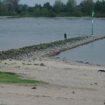 Rhein bei Köln Worringen